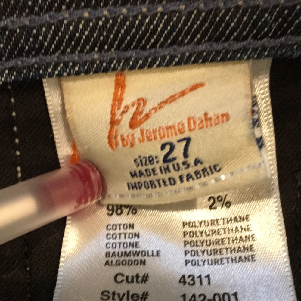 HP 🌸Citizen Of Humanity Ava low rise straight jeans 27 leg 33” - Picture 7 of 16
